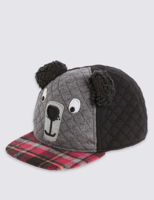 Kids&#39; Bear Face Novelty Baseball Cap